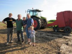 Les travaux des champs, août 2012 Les travaux des champs